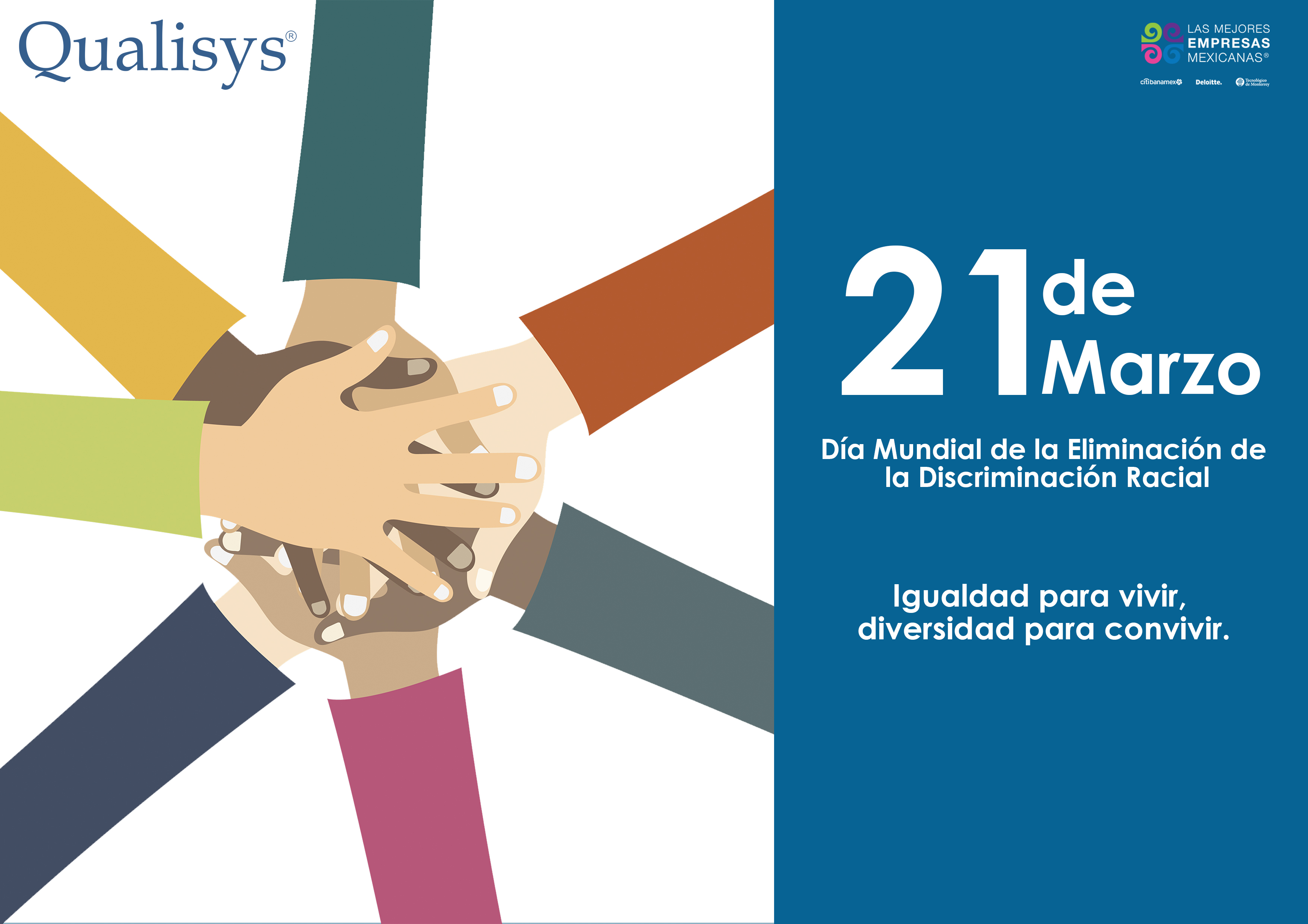 21 de Marzo día internacional de la eliminación de la discriminación racial  - Image